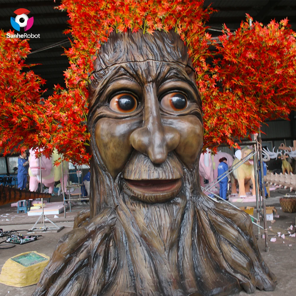 Alibaba.com: Life Size Realistic Interactive Animatronic Talking Tree ...