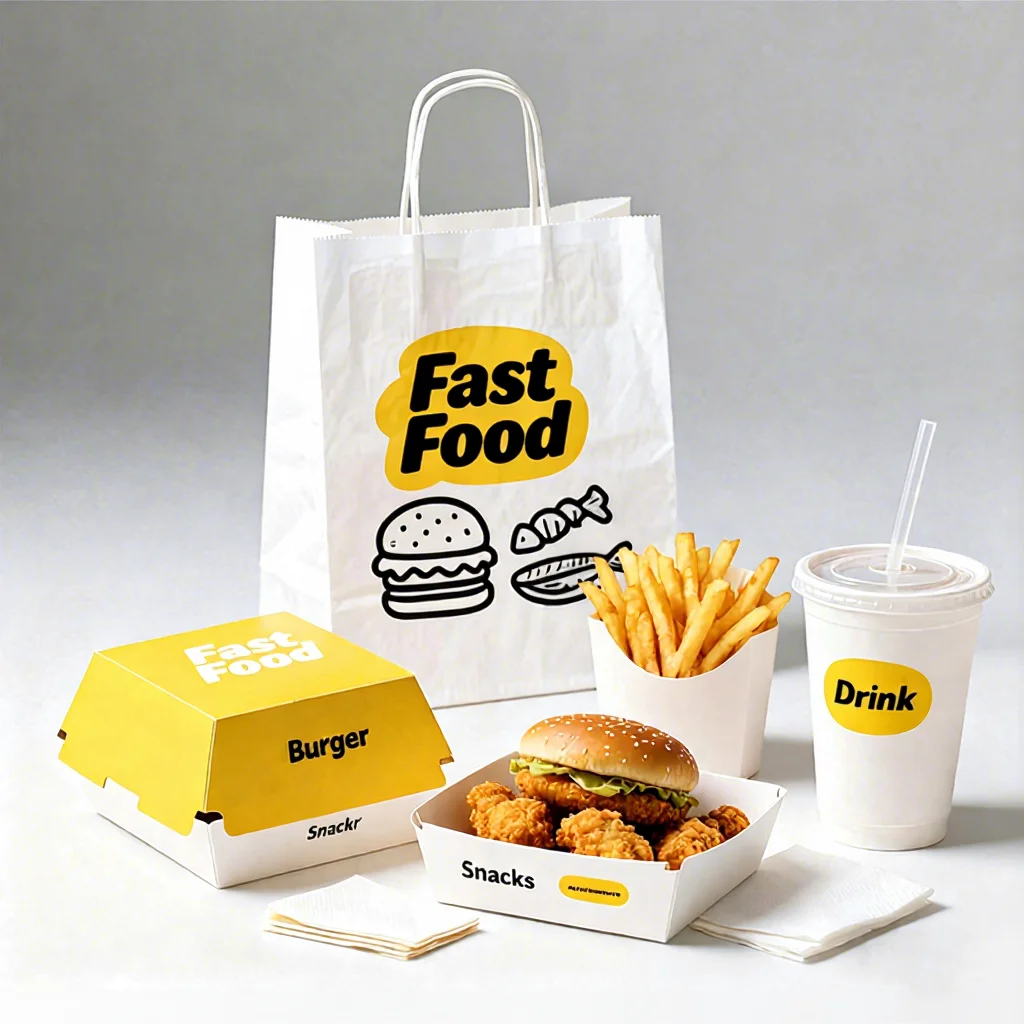 Uređene za uzimanje Bento kukuruz pas pržena piletina pakiranje papirna kutija