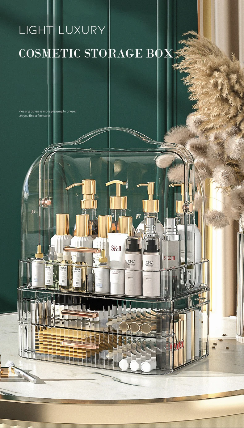 Beauty Table Rack Luxury Racks Display Makeup Cases Dressing Table Skincare