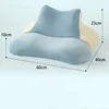 Fat cat pillow-baby velvet sky blue