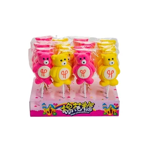 Wholesale Fruit Flavour Marshmallow Lollipop Sweet Candy