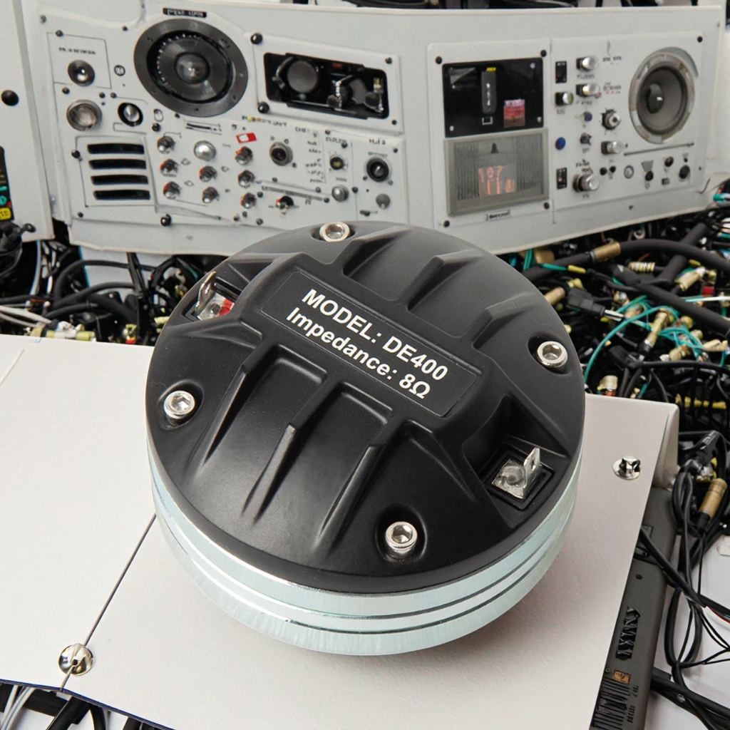 1.75" Titanium Compression Driver with NEO Magnet for High-Fidelity Audio Systems
