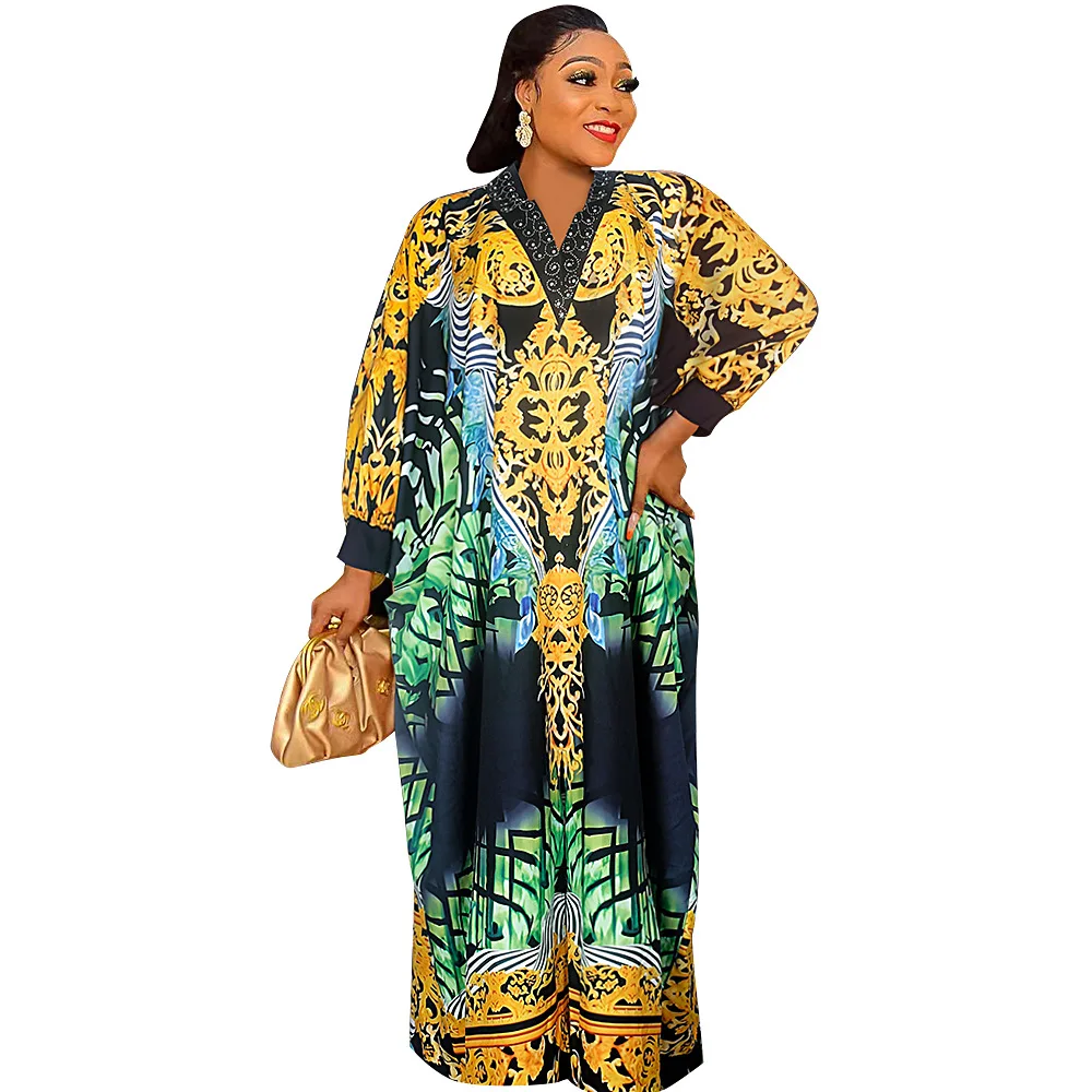 African Clothing Dresses Women 2022 Long Sleeves Elegant Evening Dress :  Trade assurance, certified products available - Alibaba.com