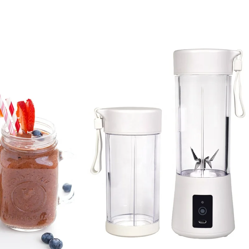Personal Mini Portable  Juicer  with 400ML extra Bottle Portable Blender Banana Ice Cream Juicer Machine Fruits Mixer
