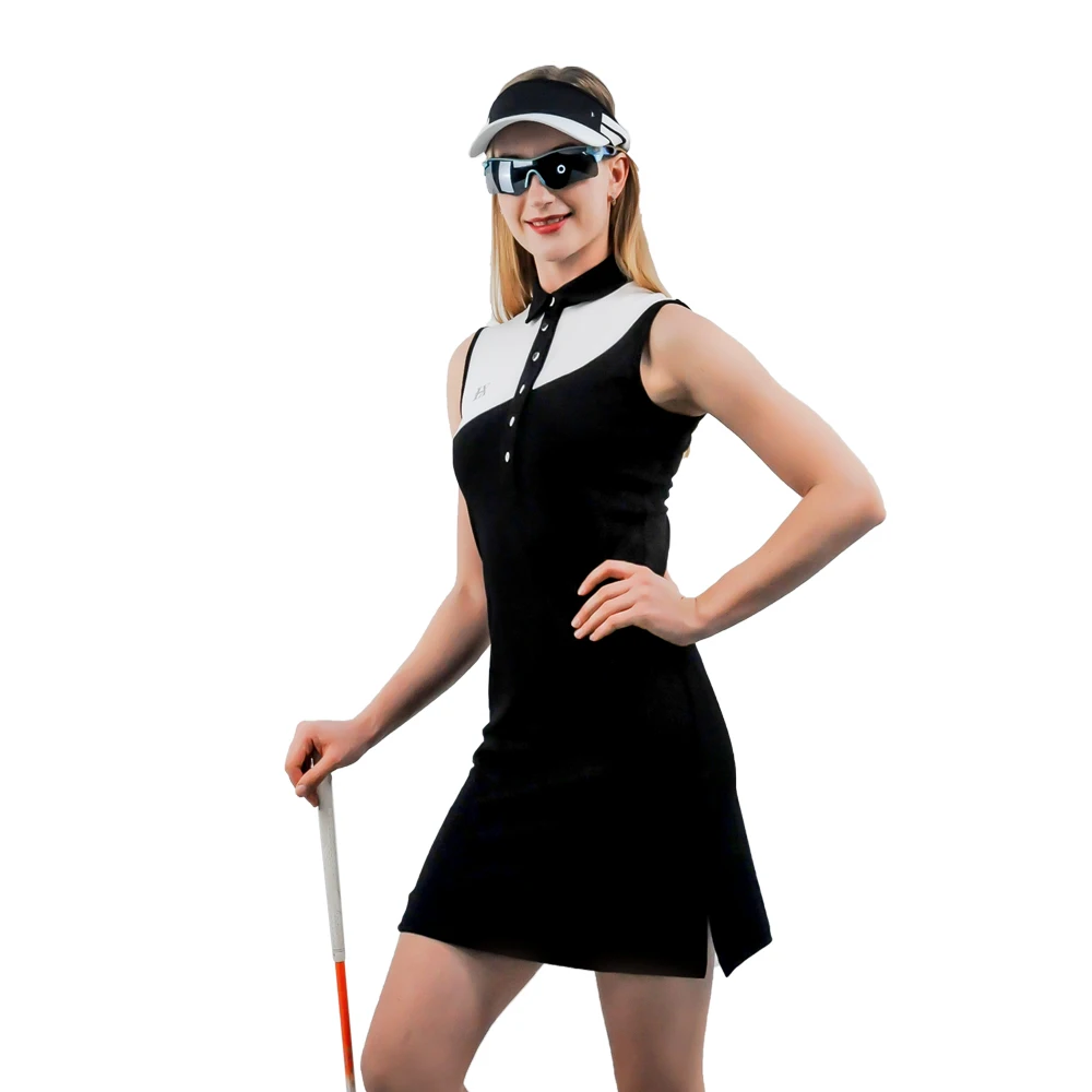 Wholesale Hot Selling Womens Golf Attire Sleeveless Golf Dress Polo Collar Ladies  Golf Clothing - Buy Golf Dress,Womens Golf Clothes,Ladies Golf Clothing  Golf Apparel Product On Alibaba.Com
