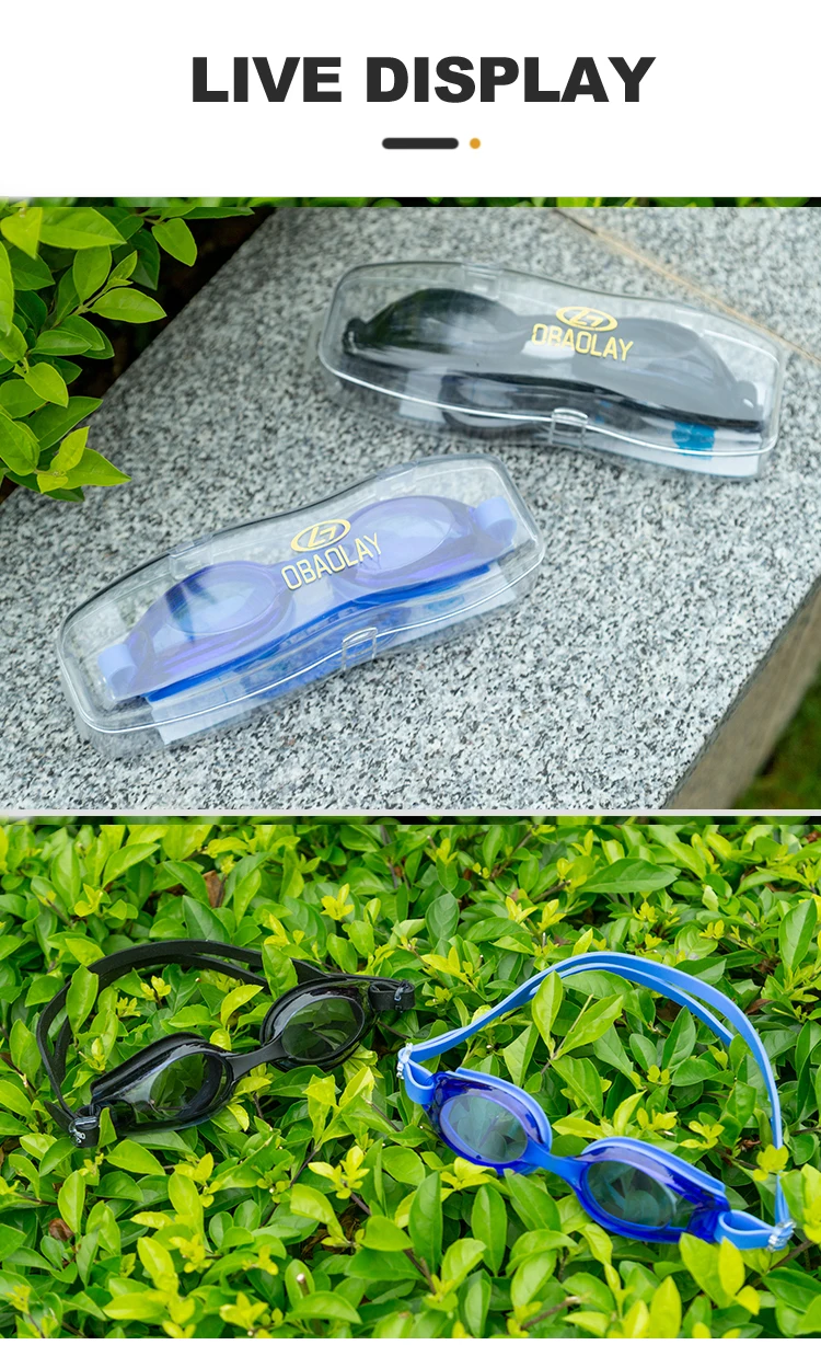Obaolay Hot Selling Otg Swimming Goggles Oem&odm Anti Fog Coated
