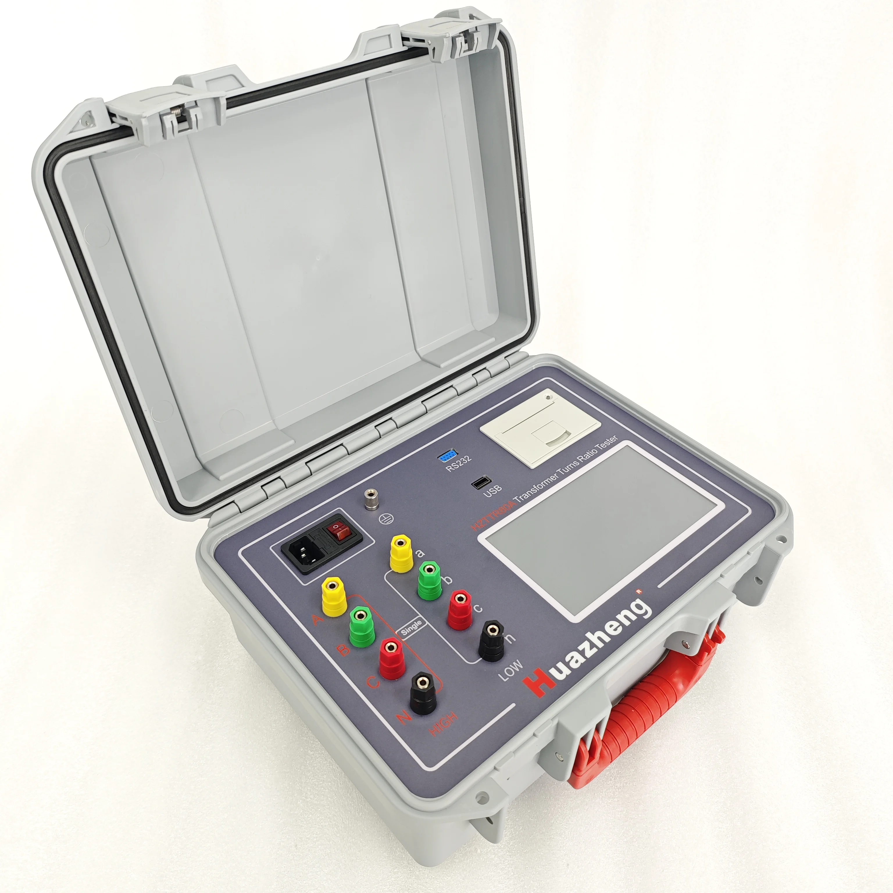 HZTTR80A Fully Automatic Transformer Test Device Turns Ratio Test Set