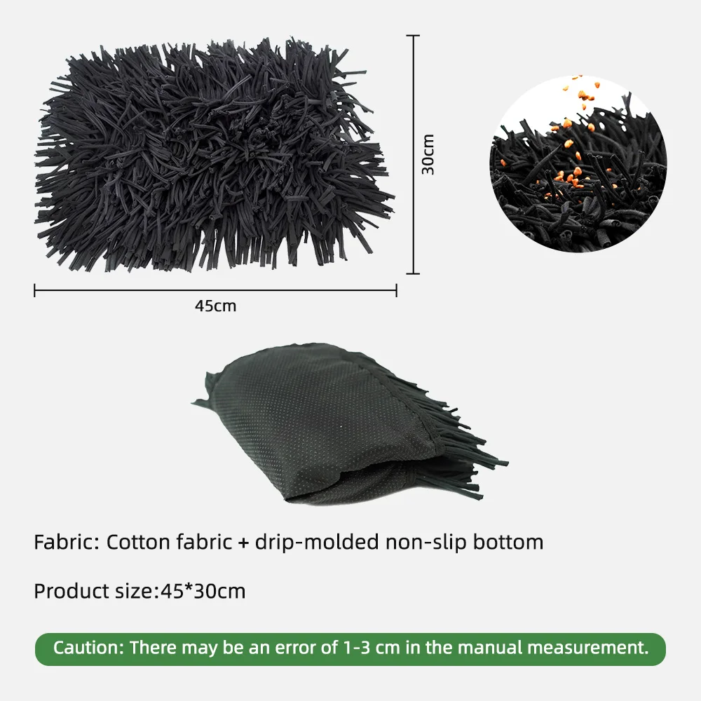 Wholesale Training Dog Slow Eat Bowl Mat Pet Snuffling Mat Nose Work M - product detail 2