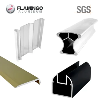 Flamingo-2 Furniture Aluminum Profiles Aluminum Frames for Furniture Profiles Closet Aluminum Profile Frame Furniture