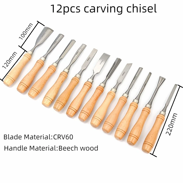 2023 Hot Sell Wood Carving Tools Tools Chisel Working Tools Chisels & Punches Wood Carving