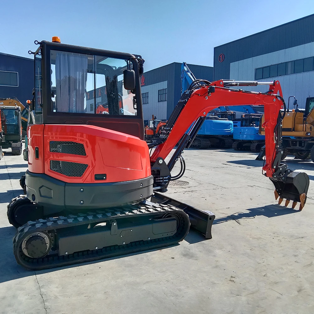 Free Shipping Mini Excavator 3.5 Ton Epa Euro 5 Kubota Engine Crawler ...