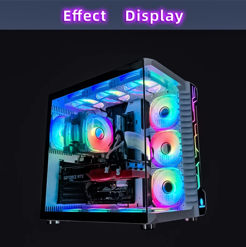 Prism PC Case Fan - Aura Sync White 120mm ARGB Cooling Fan