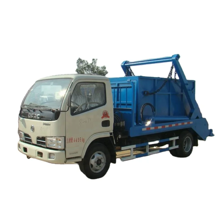 5ton  Swing Arm Skip Loader Garbage Truck Skip Refuse Truck for Sale