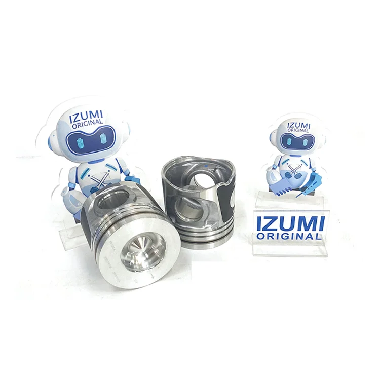 IZUMI ORIGINAL 4HE1 4HE1T Piston Diesel Engine Piston For ISUZU