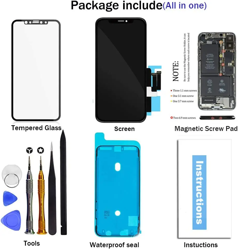lcd screen on iphone free sample