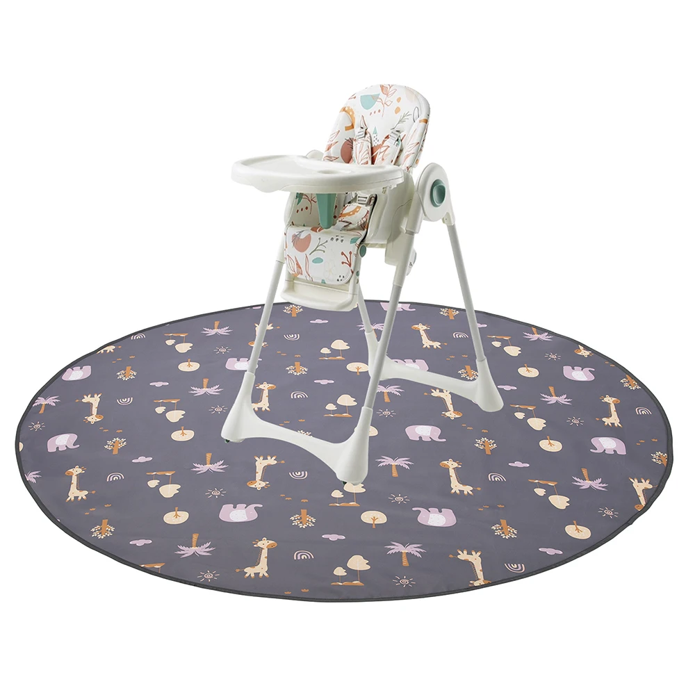 waterproof baby playmat under chair non-slip baby splat mat supplier