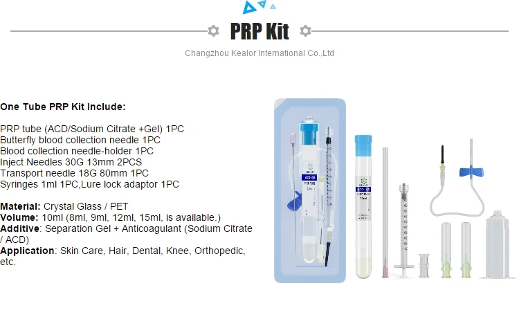 Platelet Rich Plasma Prp Centrifuge For Prp Tubes Prp Kits - Buy ...