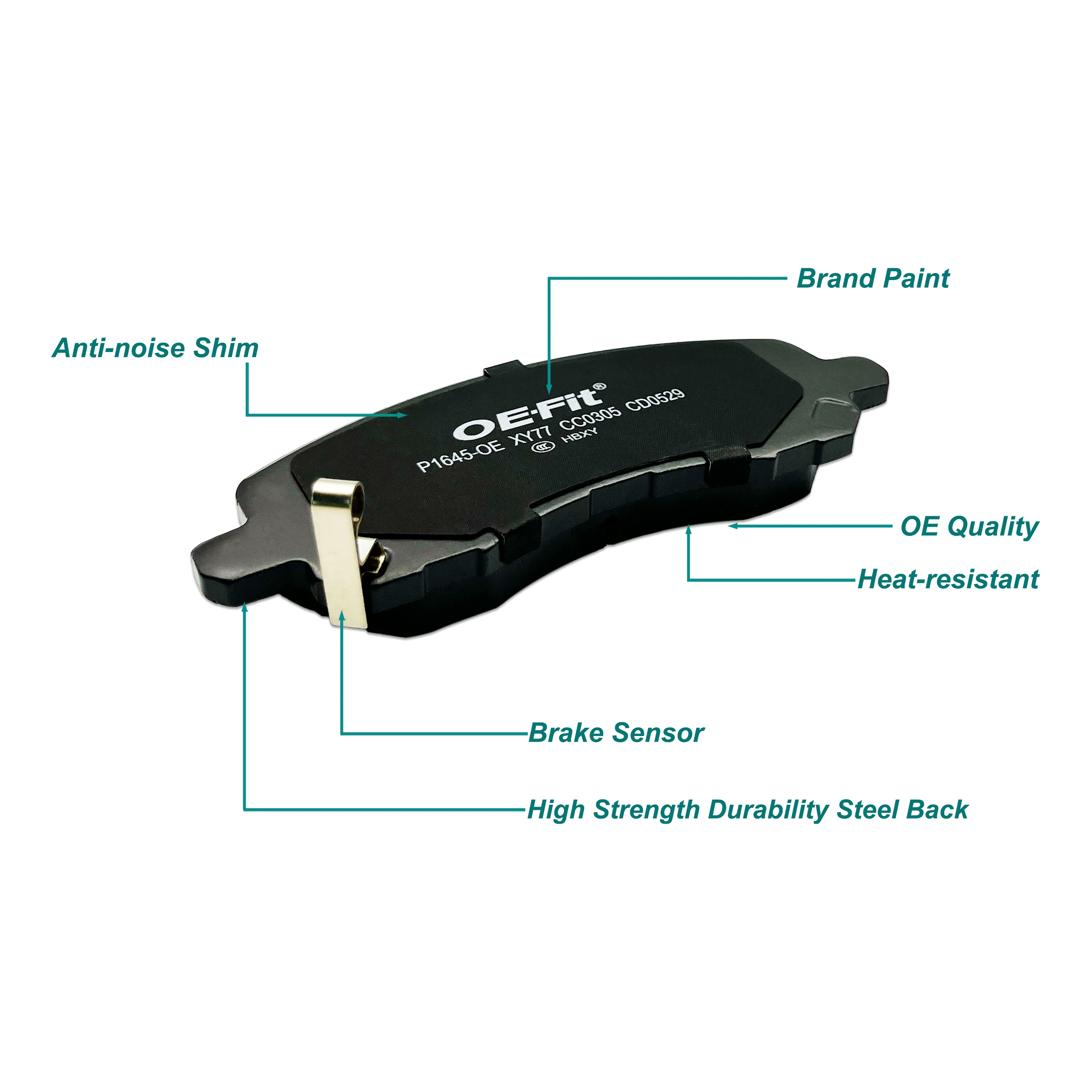 Premium D1112 D1798 Brake Pads Vw Quality Exceptional Performance Auto
