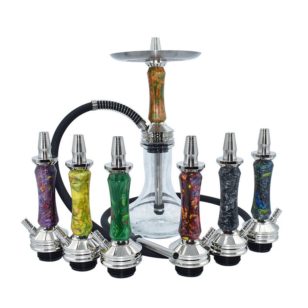 New Design Hot Sale Wholesale Cheap Aluminum Hookah Shisha Glass Hookah ...