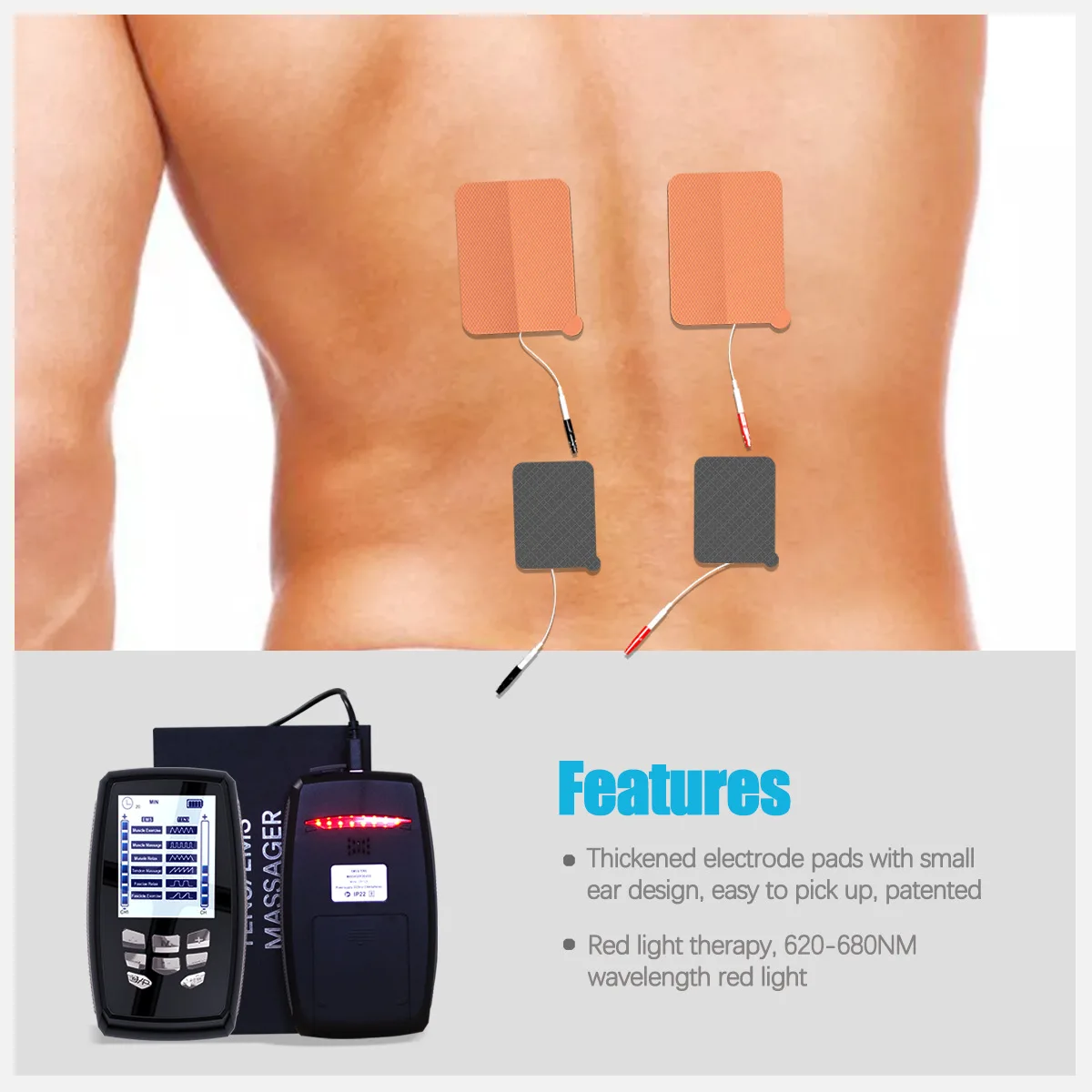 Health & medical supplies TENS Machine Muscle Stimulator Pain Ems Muscle Stimulator physiotherapy equipment rehabilitation