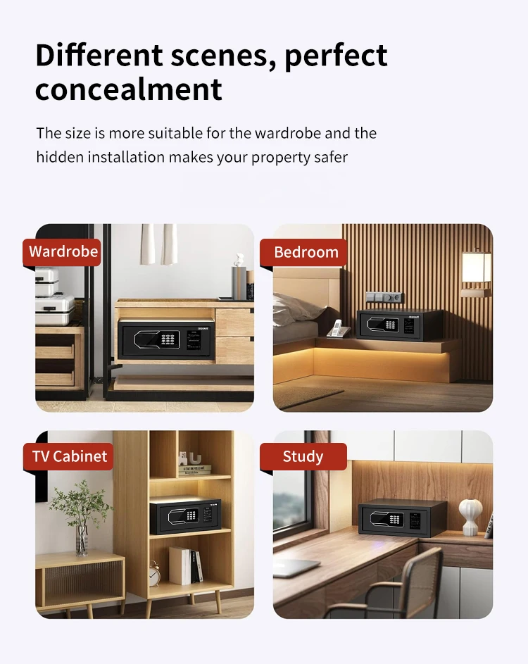 CEQSAFE China Professional Customized Portable Steel Small Deposit Hotel Safe Box for Money details