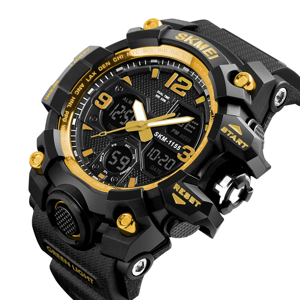 Dropship Cool Luminous Men Sport Watch High-end Silicone Strap Military  Wrist Watch Led Calendar Waterproof Digital Watch Reloj De Hombre to Sell  Online at a Lower Price | Doba