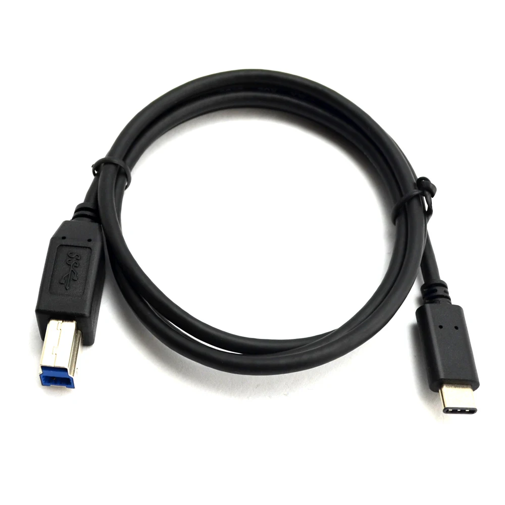 1m Usb Type C To Usb B Printer Cable For Canon, Hp Oem
