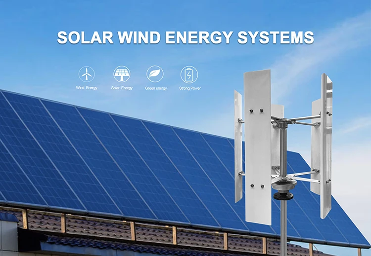 500w10kw Hybrid Wind And Solar Electric Systems Solar Powered Wind Generator Solar Energy