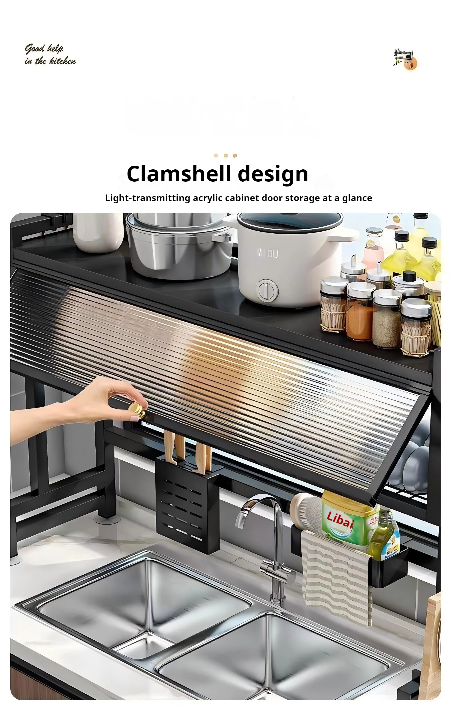 Multifunction Dish Rack Drainer Cutlery Drainer Dish Storage Holder ...