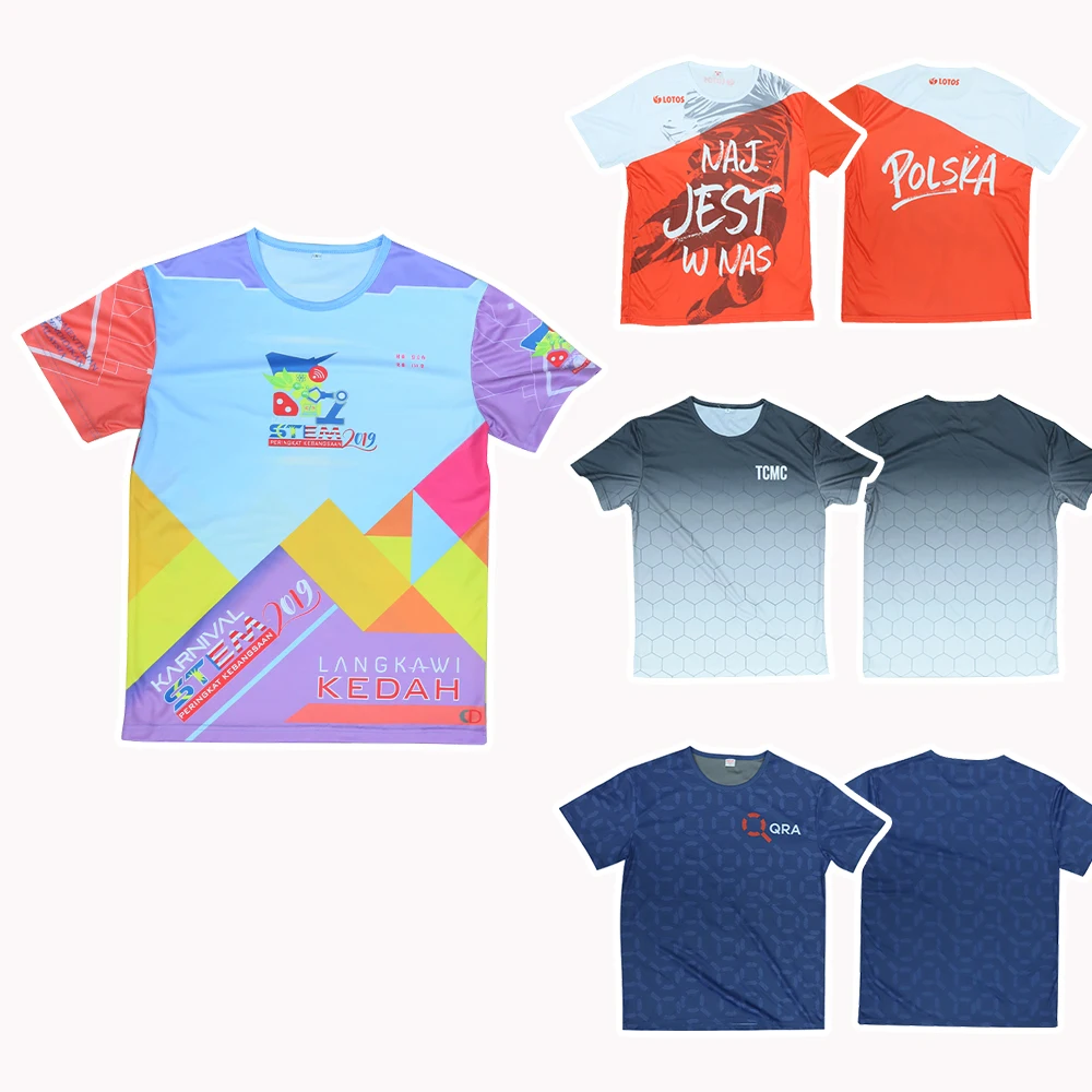 Gahumi Wholesale Factory Custom 100% Polyester Sublimation T-shirt Election Full Sublimation Printing Men Sublimation Tshirt