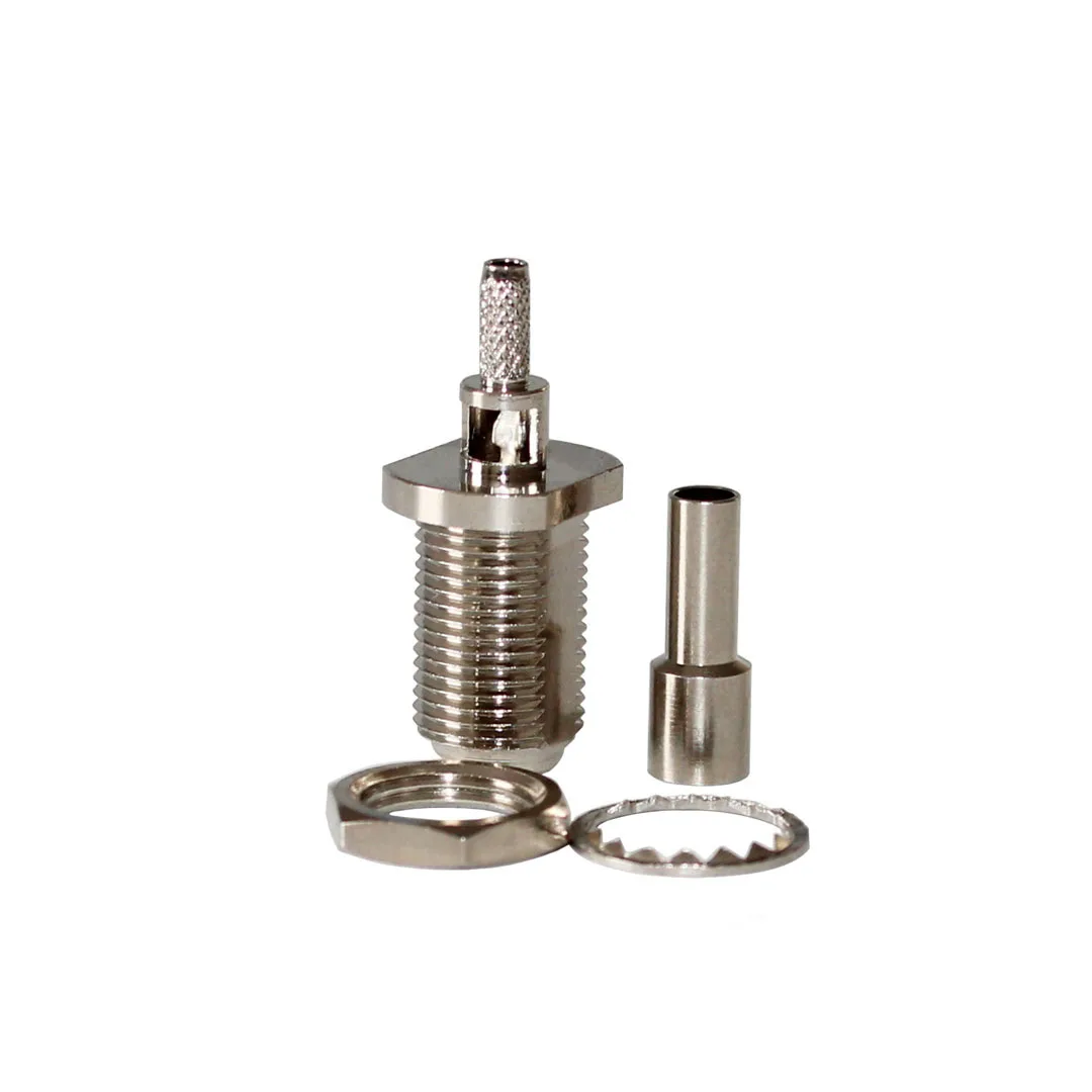product top class f c ky15 coaxial connector female f connector crimp rg174 rg179 cable-0