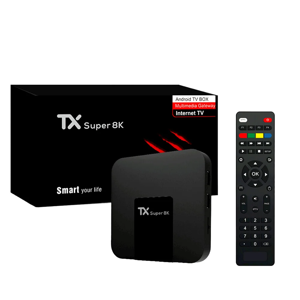 Wholesale TX Super 8K Smart Tv Box Android 9 2GB 16GB Set Top Box