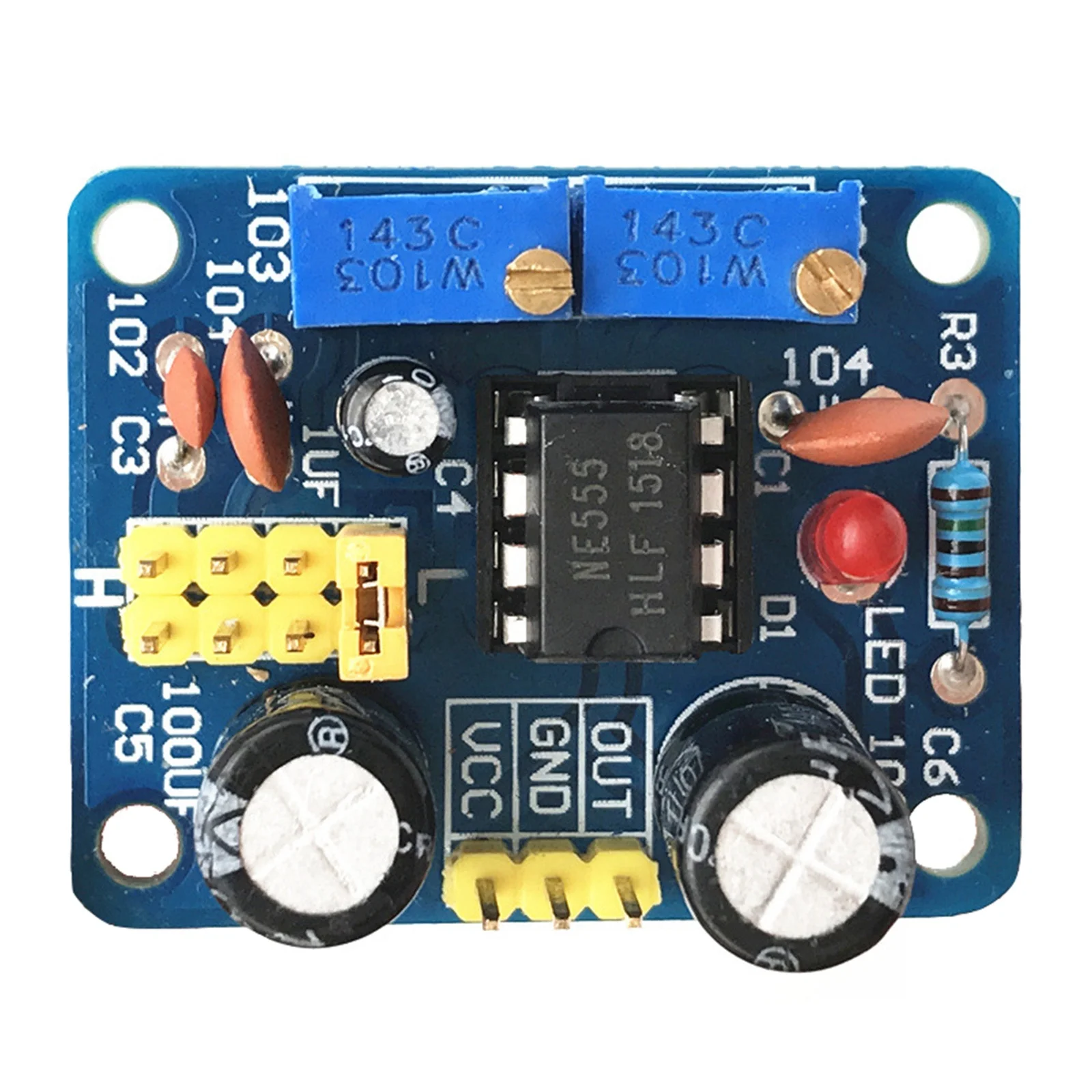 NE555 Impulsgeber Modul – DIY Kit Mit Einstellbar Produktbild-Vorschau 8