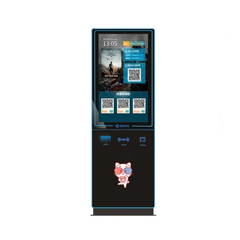 smart restaurant food ordering machine cash self service kiosk