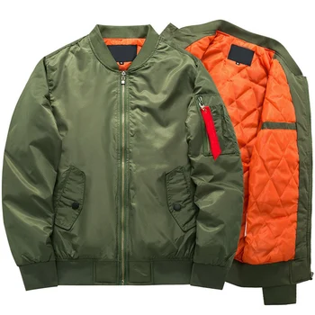 Wholesale new design style hot sale high quality winter jacket custom mens bomber jacket