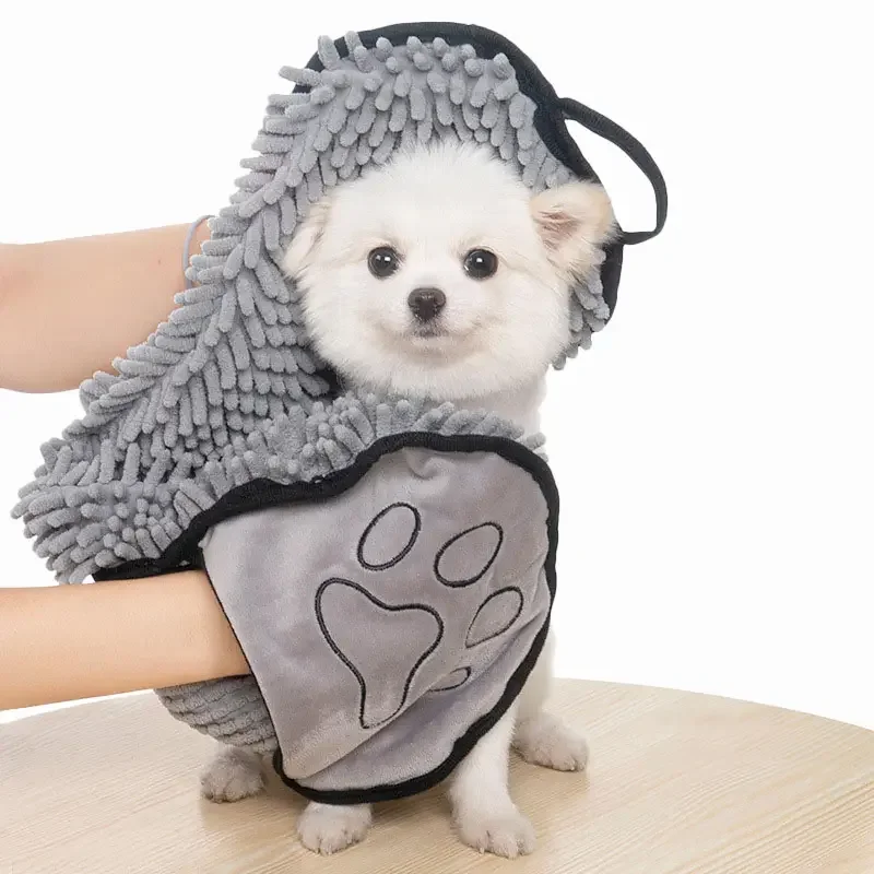 Hot Sale Super Absorbent Quick Dry Pet Bath Towel Large Size Suitable for Small Medium Large Dogs Pet Cleaning Grooming Products