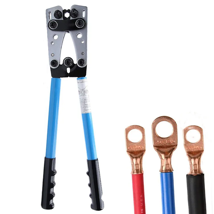 Cable Lug Crimping Tool,Battery Cable Lug Crimper For Heavy Duty Wire  Copper Lugs Awg 10,8,6,4,2,1 - Buy Cable Joint Crimping Tool,Battery Cable  Joint Crimping Pliers,Heavy Copper Connector Product on Alibaba.com