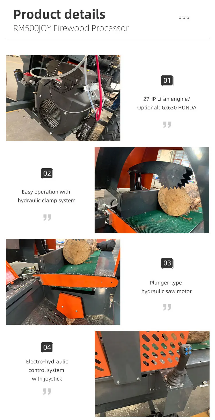 Mini Tree Processor Tree Cutting Machine 30 Ton Firewood Processor with Joystick| Alibaba.com