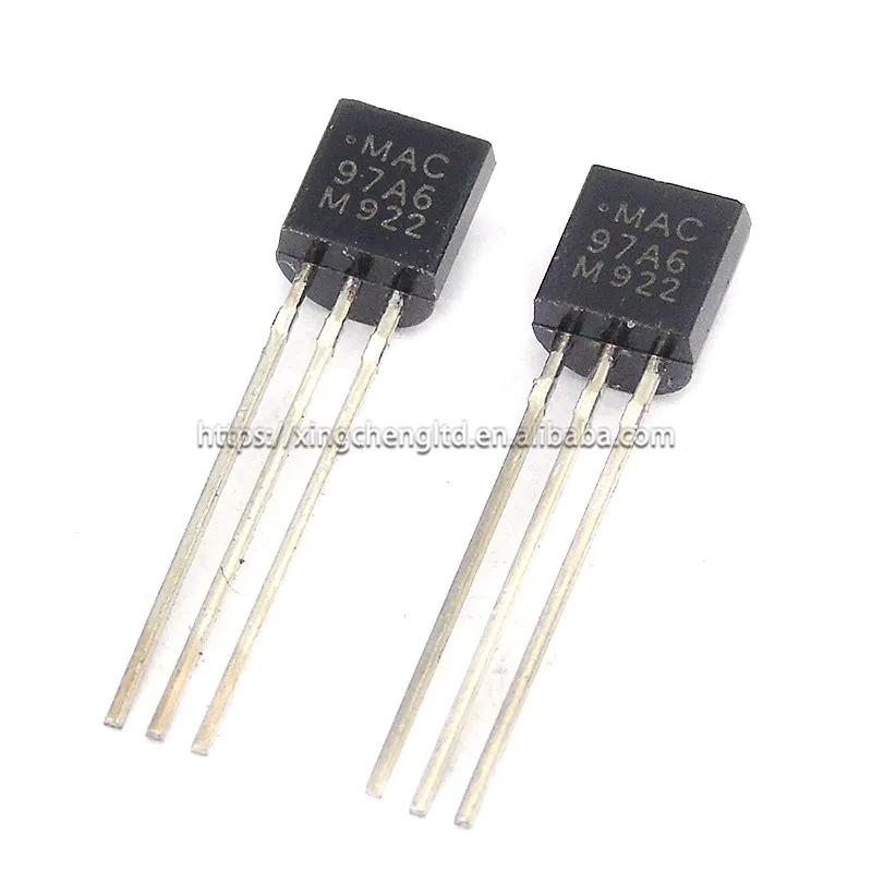 MAC97A6 97A6 TO-92 Single and double directional thyristor 0.6A 400V