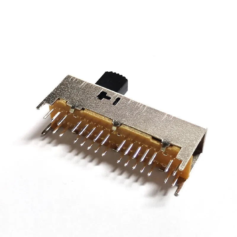 Pcb Panel Single Pole Slide Switch 30 Pin 4 Position Slide Switch
