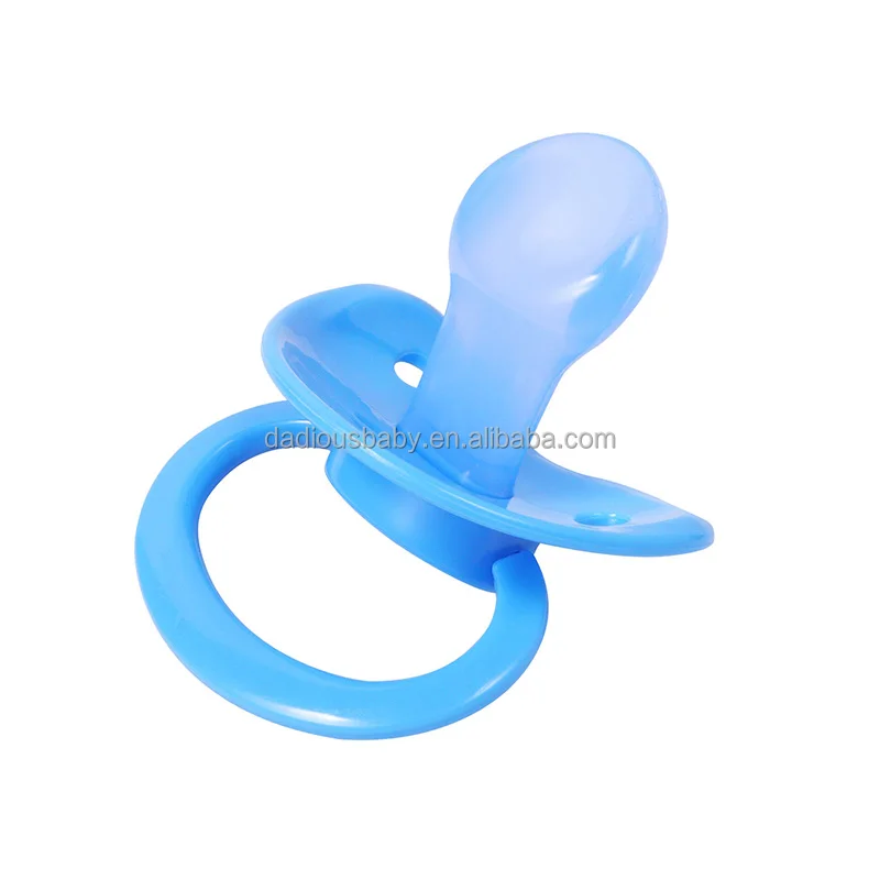 Colorful Abdl Silicone Adult Baby Pacifier Nipple Dummy Adult Pacifier Nipple Big Nipple