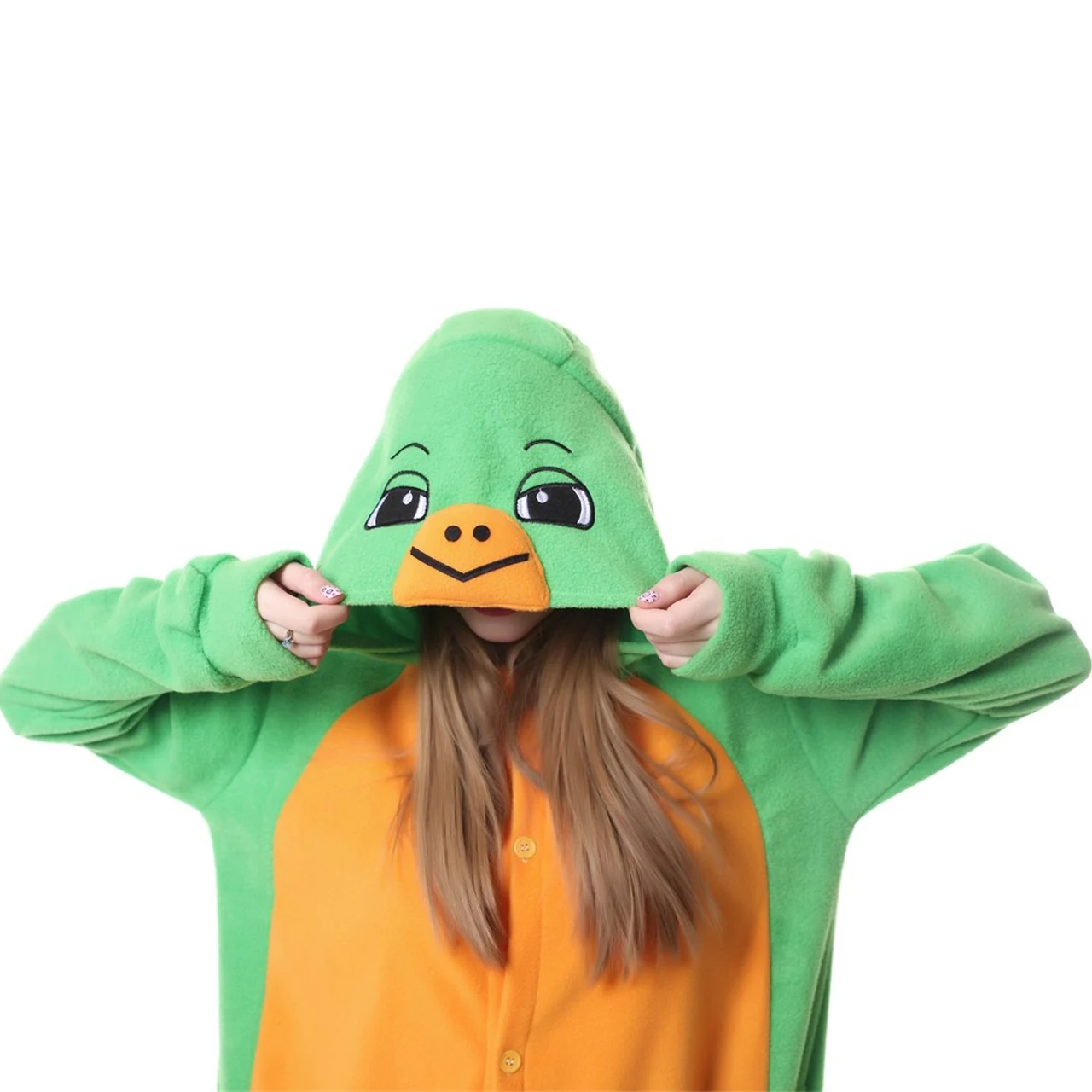 Guturris Pigiama Drago Adulti Unisex Halloween Cosplay Onesie Costume di Natale Pigiama Tuta Loungwear Verde M