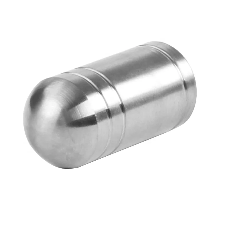 Outdoor Portable Waterproof Titanium Pill Container EDC Tool Round Capsule Seal Warehouse