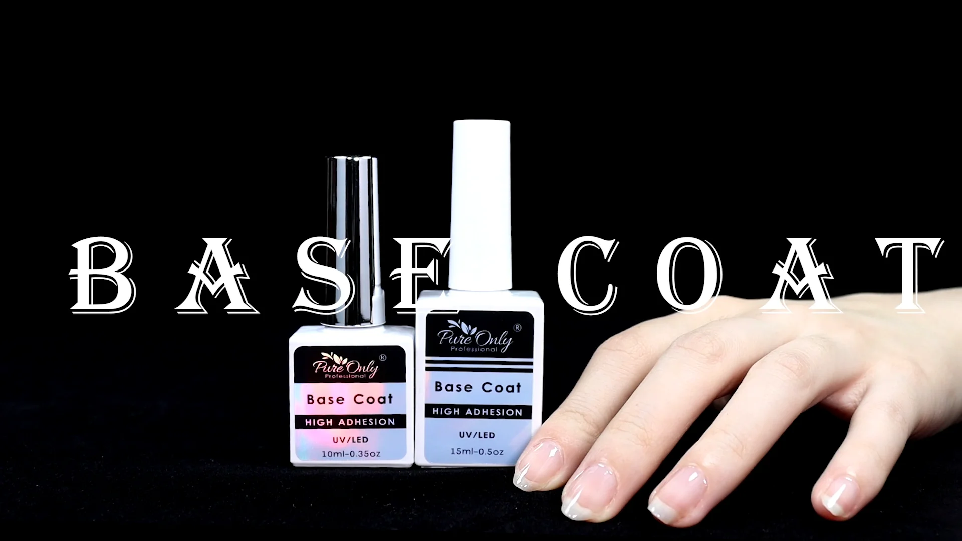 non toxic organic natural gloss top coat base gel vegan top coat