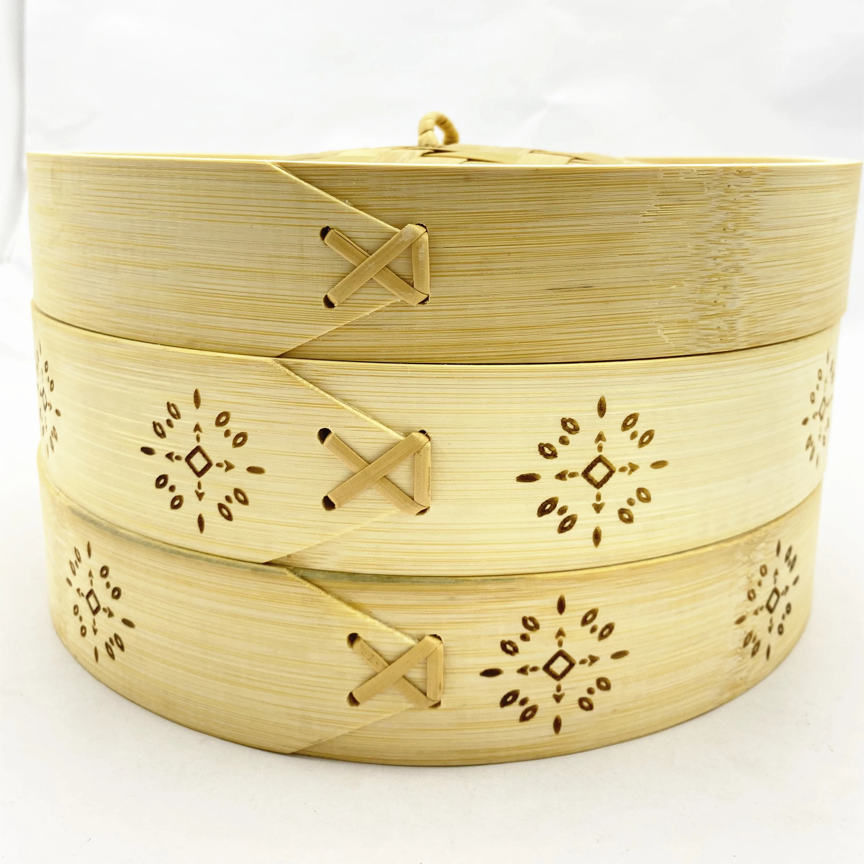 Steaming Basket Food Steamer Basket for Sale Great Quality Eco Friendly Square Shaped Optima Wooden Handmade Bamboo OEM Wood Pcs