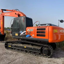 125kW tracked used Hitachi ZX200 20ton crawler digger second hand original excavator hydraulic Hitachi 200