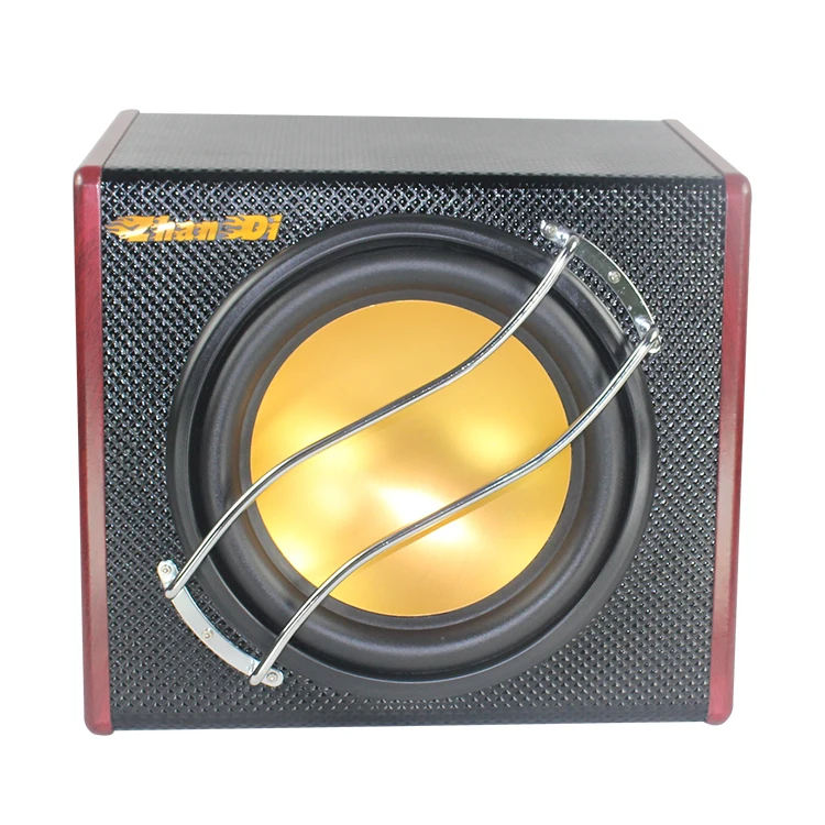 High Quality 4 Ohm 12V DC Car Audio Subwoofer 12 Inch Double Magnetic Speaker with Aluminium Frame Single Coil