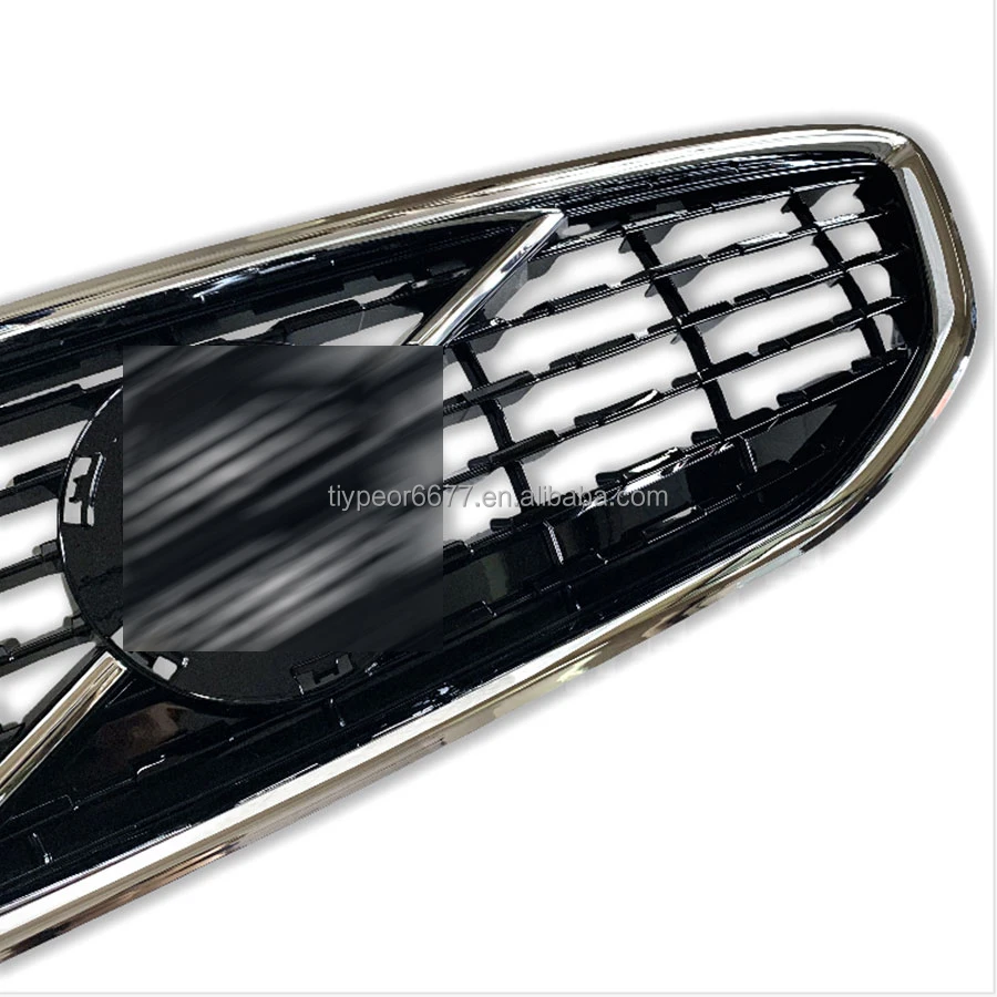 product tiypeor auto performance custom mesh grill car ventilation front bumper grille r  design for volvo v40 17 19 rd 31425331-4