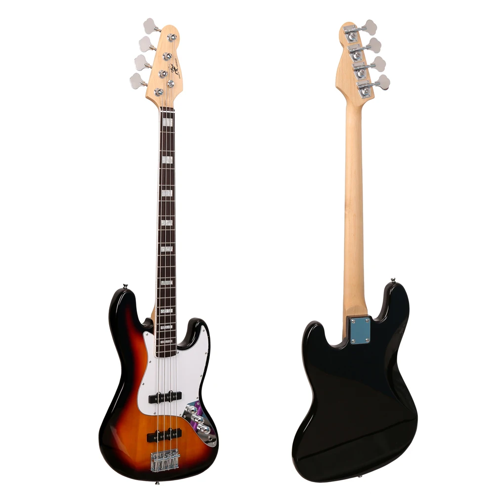 Wholesale Electric Bass Guitar 4 Strings Factory High Quality 34 Inch