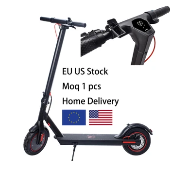 USA EU Warehouse 10inch 500W 15Ah Electric Scooters long range smart steps foldable adults V10 escooter